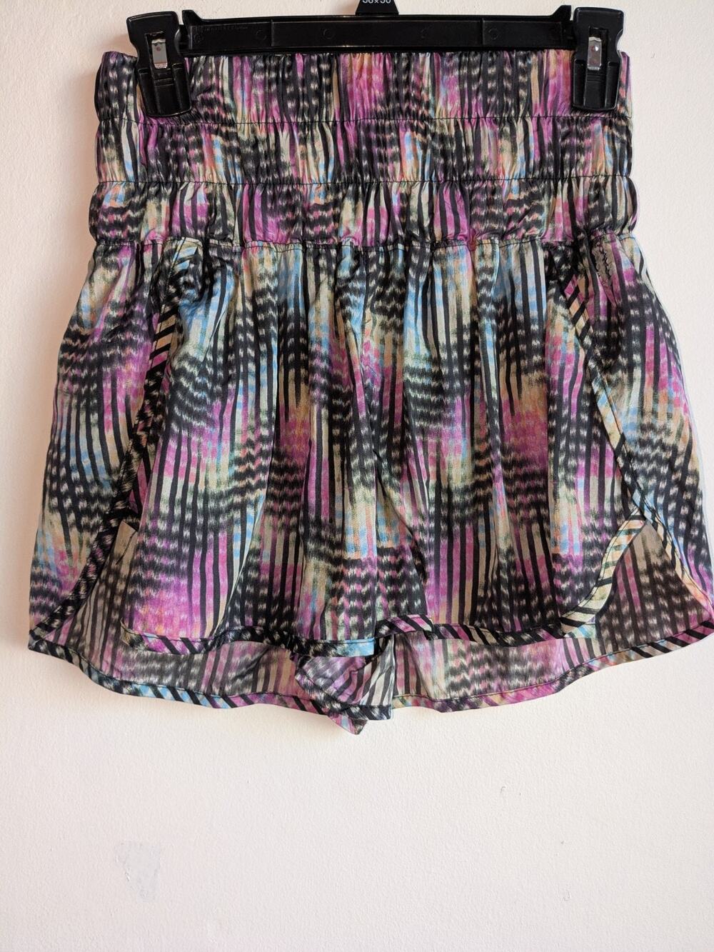 FP Movement The Way Home Shorts Women's Multi Ribbed Elastic Waist Pull On Sz M